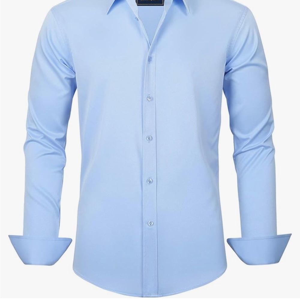 Men's Blue Dress Shirt